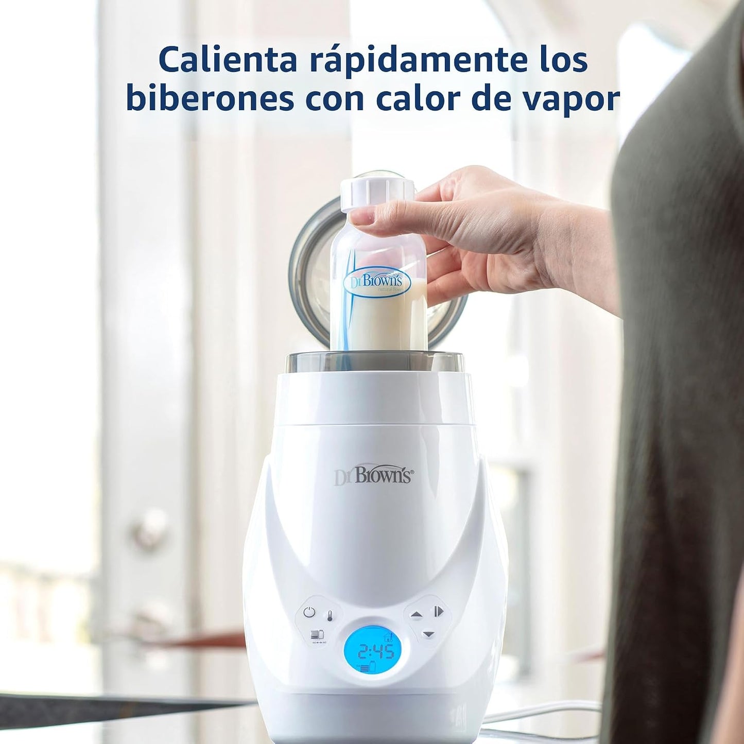 Dr. Brown's Calentador de biberones y esterilizador