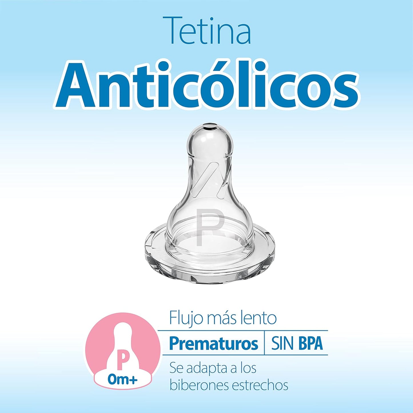 Biberón Dr. Brown's Anti-Cólicos 2 oz, flujo prematuro