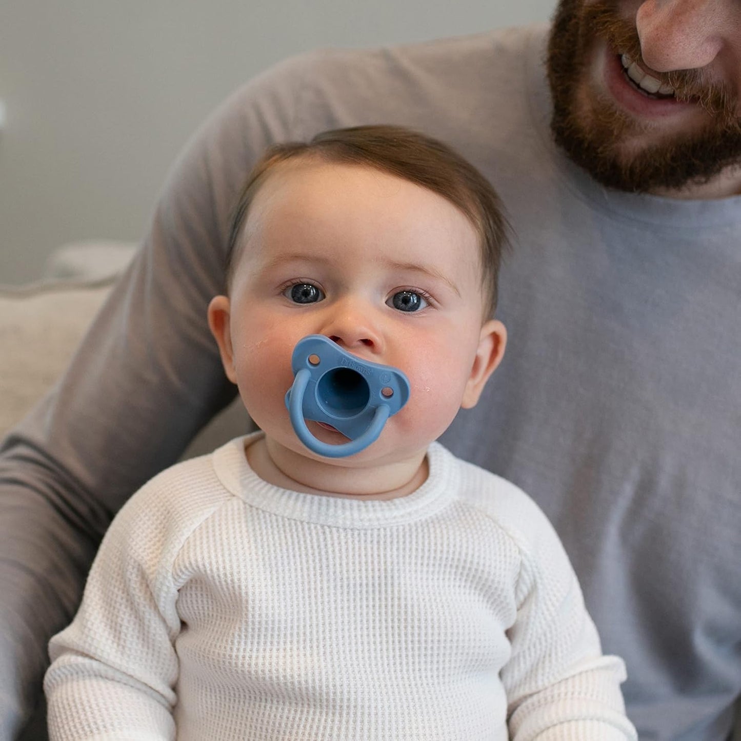 Pack de 3 chupetas Dr Brown's - Blanco, azul y celeste