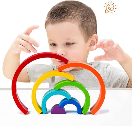 Arcoiris apilable