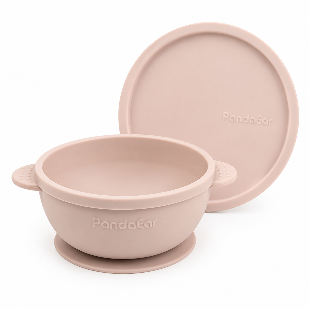 Bowl de Silicona con Succión y Tapa PandaEar