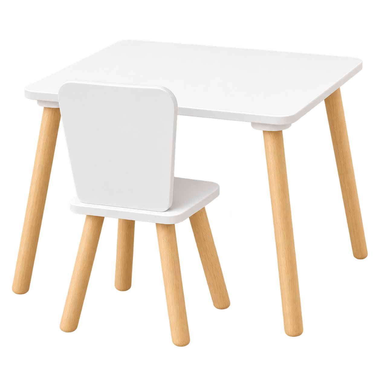 Mesa Infantil Montessori + Silla
