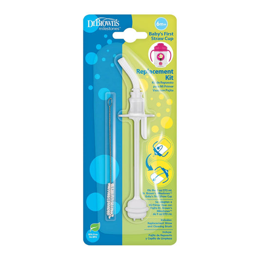 Kit de repuesto para mi primer vaso y un cepillo de limpieza, sin BPA