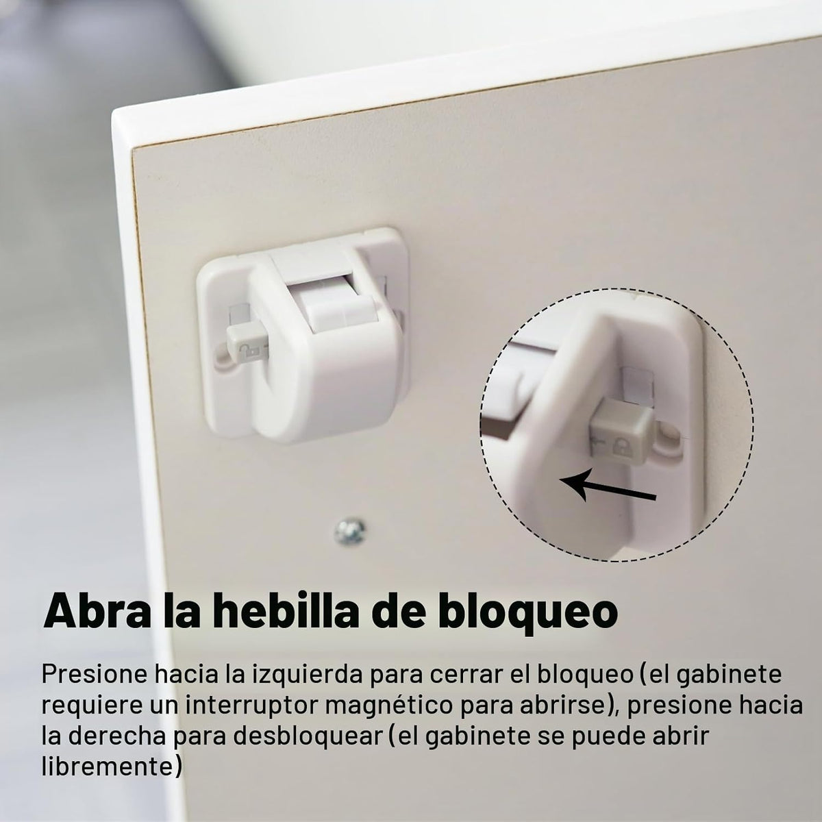 🔒🧲 Cerraduras magnéticas de seguridad para bebés