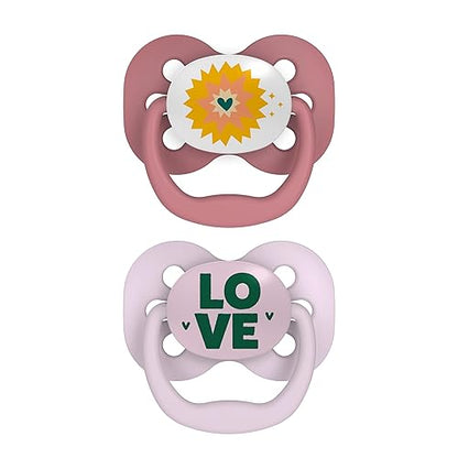 Chupetas Advantage 0-6 M Rosa