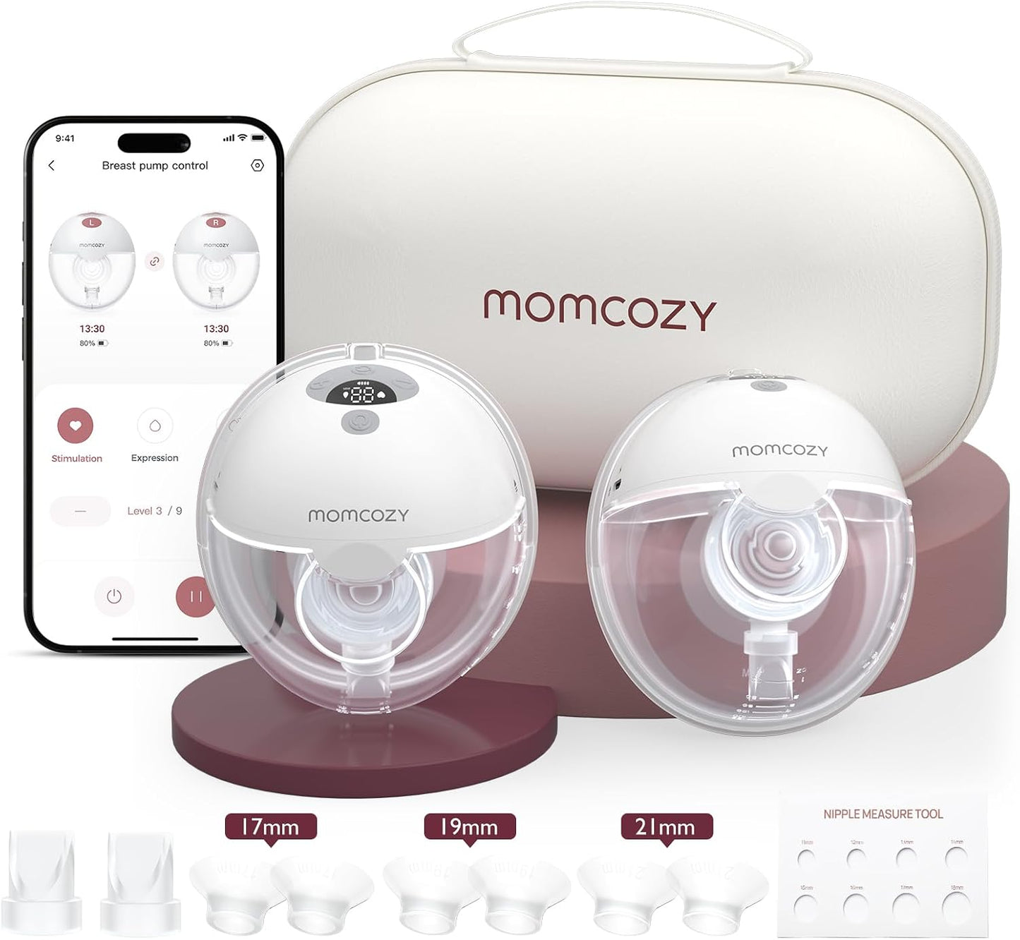 Momcozy M5 - Extractor de leche inteligente
