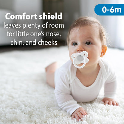 Pack de 3 chupetas Dr Brown's - Negro, gris y blanco