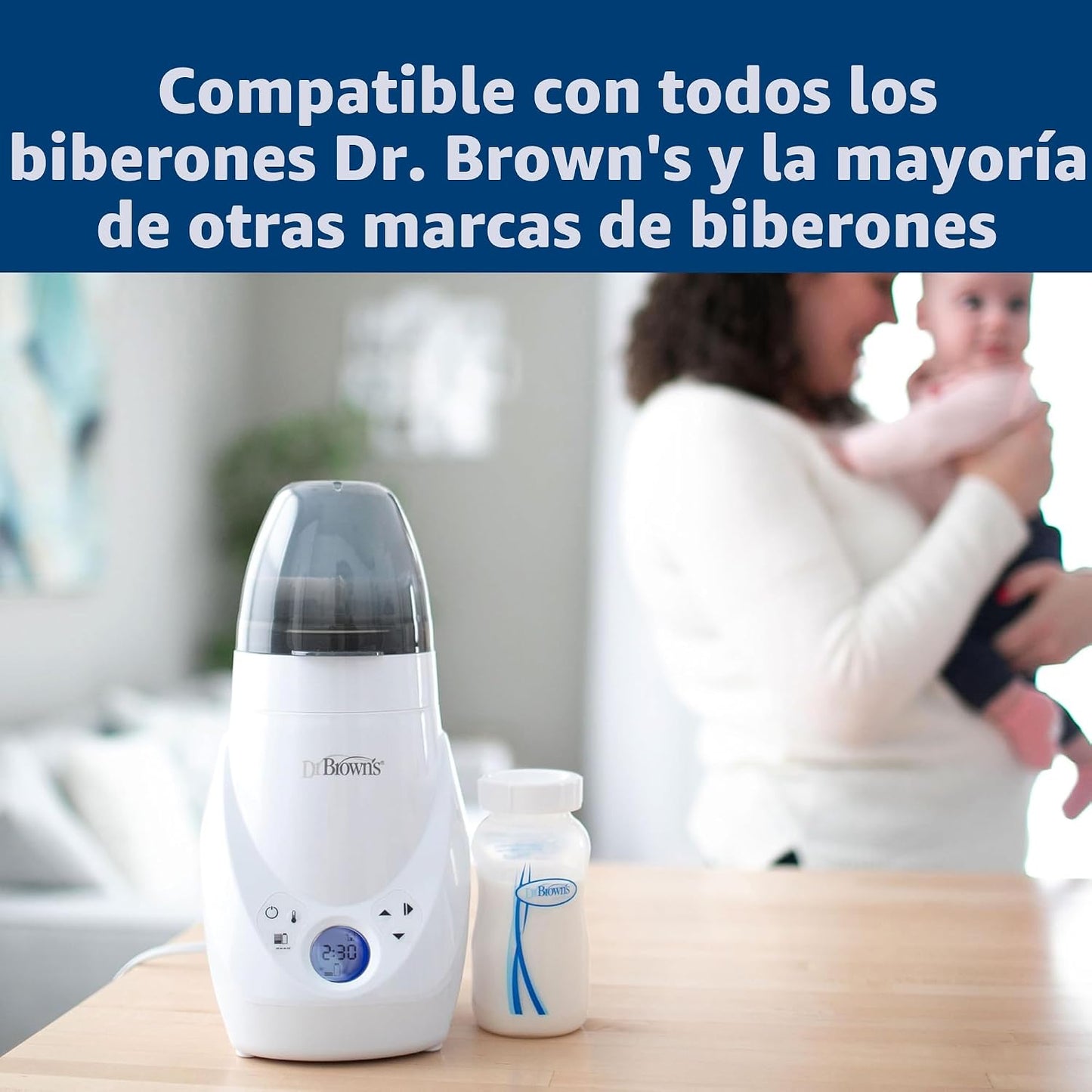Dr. Brown's Calentador de biberones y esterilizador