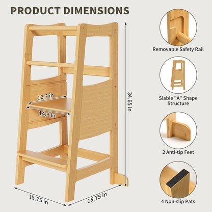 Torre de Aprendizaje Montessori Ajustable