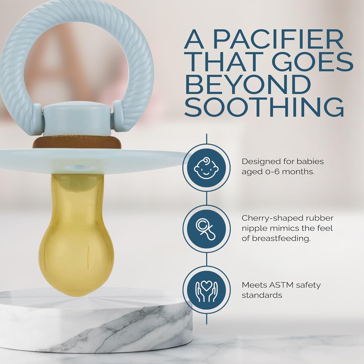 Chupetas Itzy Ritzy - Azules 2 pack (0 - 6 MESES)