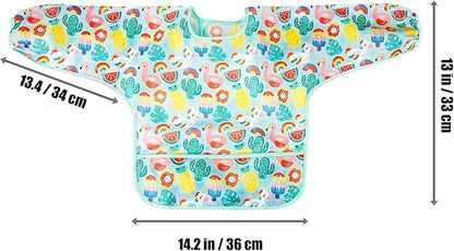 Babero manga larga impermeable