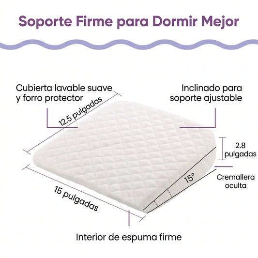 Almohada de Apoyo en Cuña para Bebé