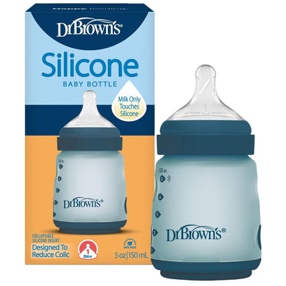 Dr. Brown's Biberón de silicona 5 oz