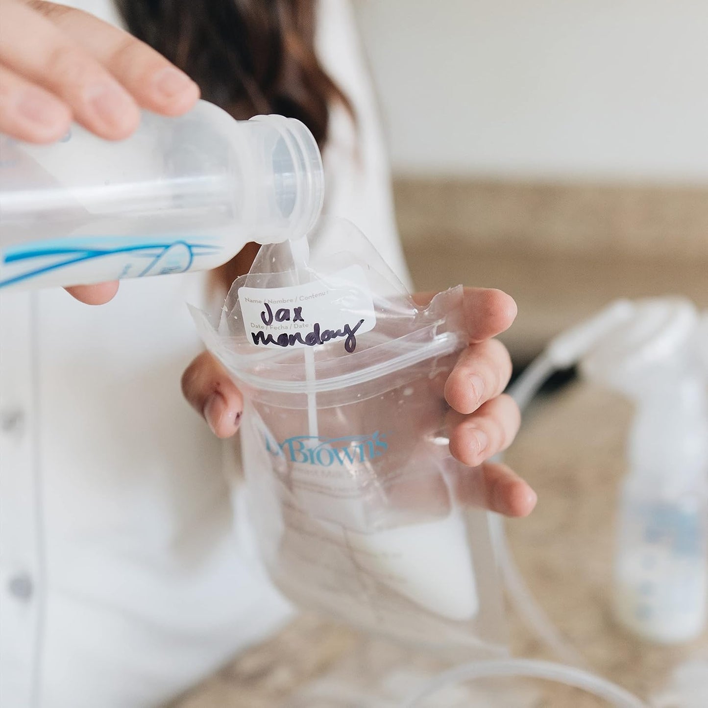 🍼 Bolsas de almacenamiento de leche materna Dr. Brown’s 💕