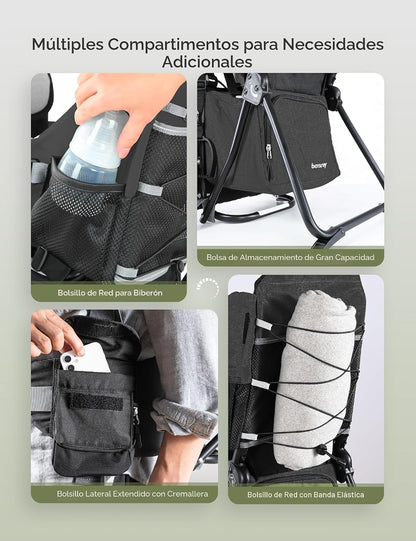 Mochila Portabebé Besrey para Senderismo