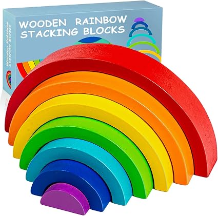 Arcoiris apilable