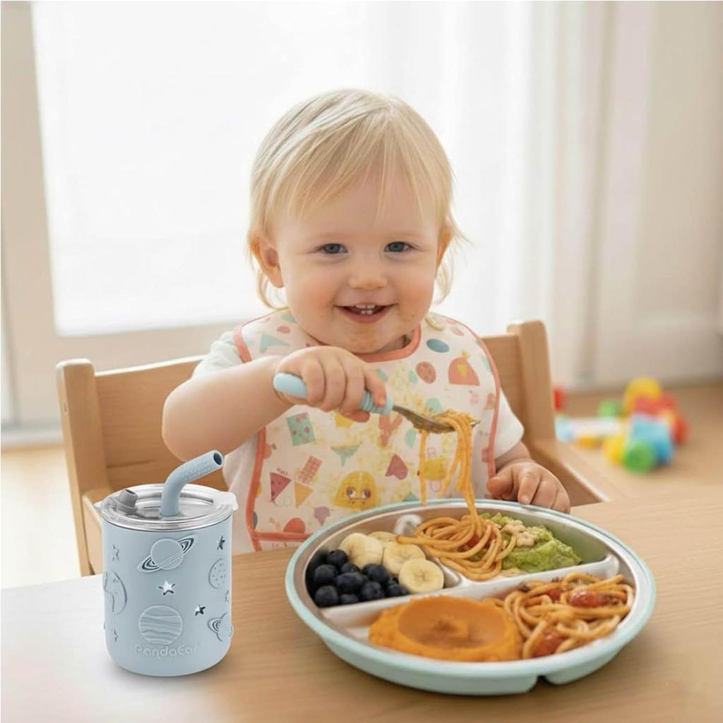 Juego de alimentación de acero inoxidable