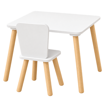 Mesa Infantil Montessori + Silla