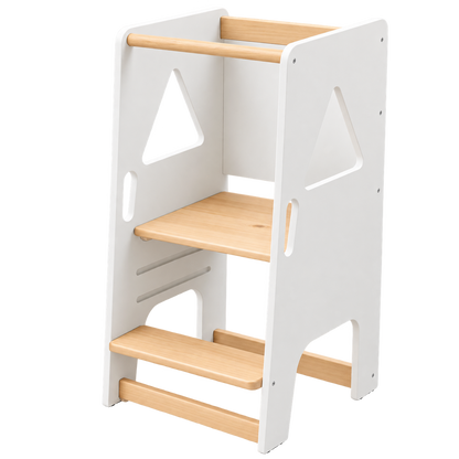 Torre de Aprendizaje Montessori con Altura Regulable