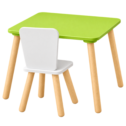 Mesa Infantil Montessori + Silla