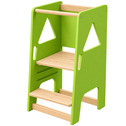 Torre de Aprendizaje Montessori con Altura Regulable