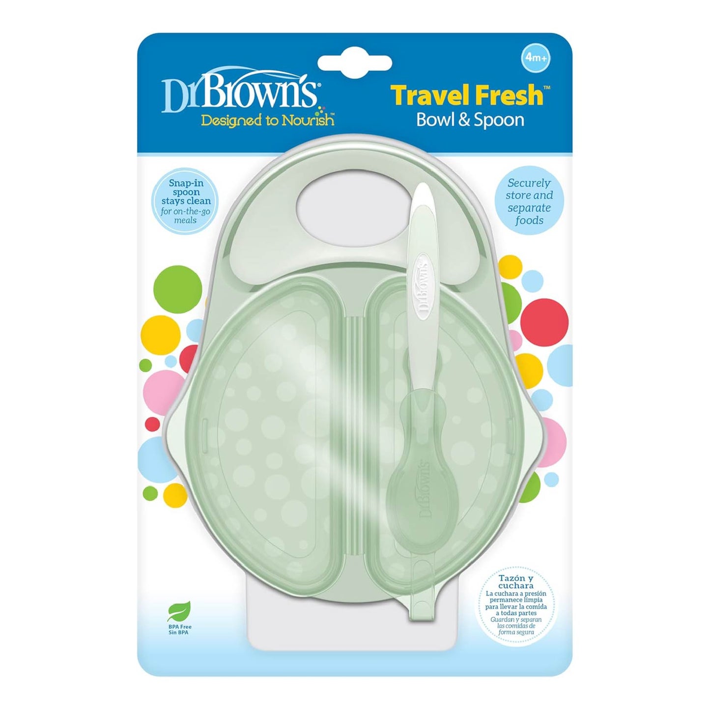 Contenedor para Alimentos con Cuchara Dr. Brown’s