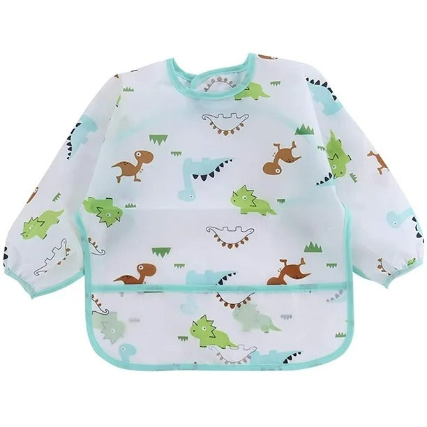 Babero manga larga impermeable