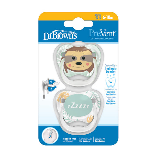CHUPETAS PREVENT 6-18ms - Diseño oso