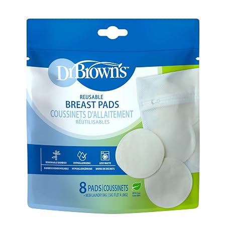 Protectores Reutilizables Para Senos Con Bolsa De Lavado (8 Und)