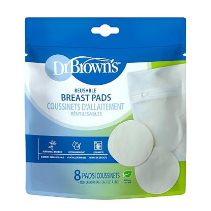 Protectores Reutilizables Para Senos Con Bolsa De Lavado (8 Und)