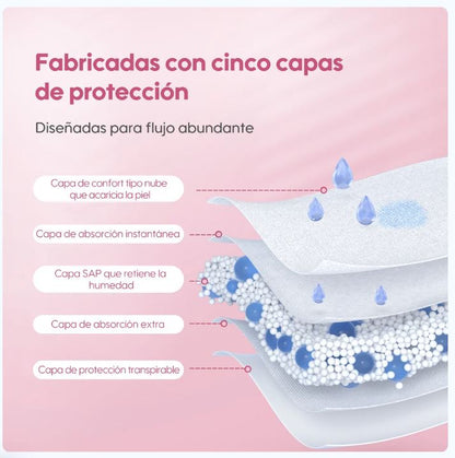 Toallas postparto (maternidad) 12 pcs - Aiwibi