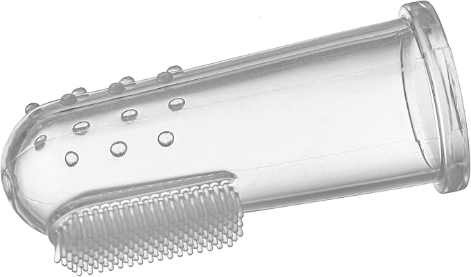 CEPILLO DENTAL DE SILICONA TIPO DEDAL C/ ESTUCHE
