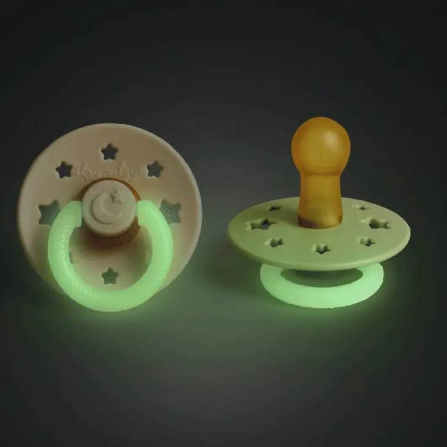 Chupetas Itzy Ritzy - Amarillo Glows 2 pack 6-18 m