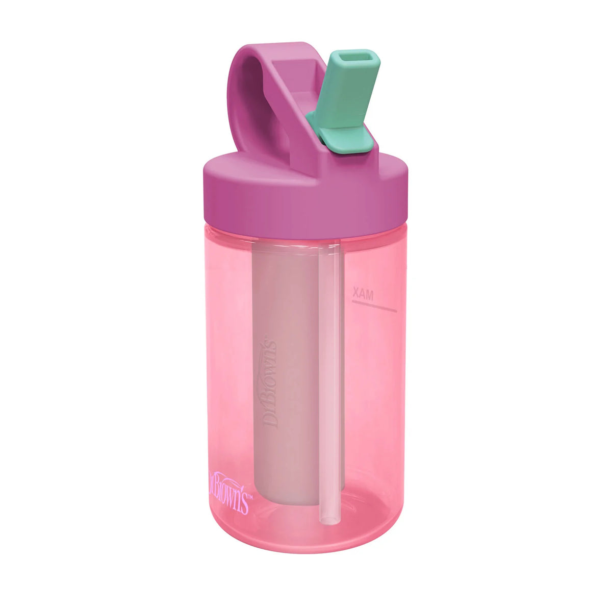 Botella con boquilla suave antiderrame y barra congelante