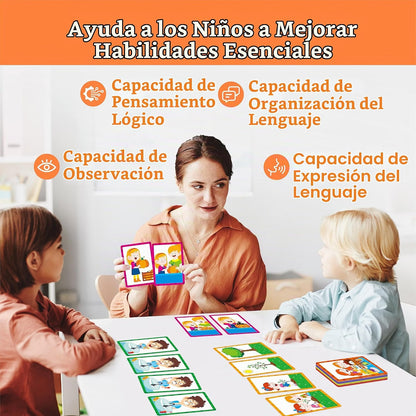 Tarjetas de secuenciación de 4 escenas