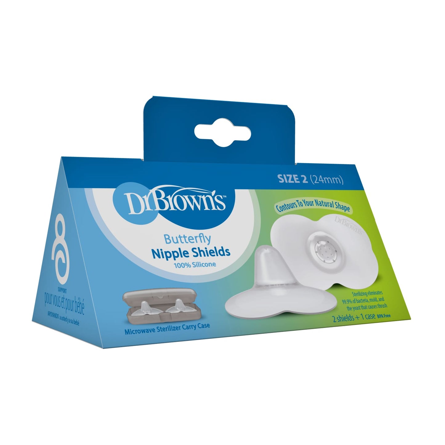 Dr. Brown's Protectores de pezones de lactancia materna