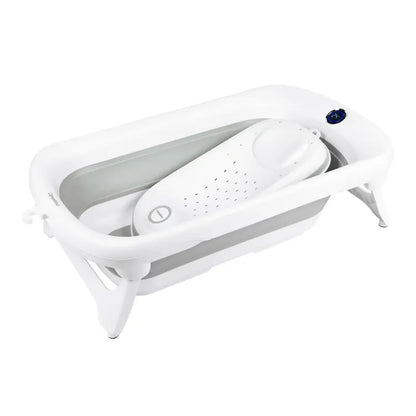 Bañera Plegable con Soporte Amalfi + Gris
