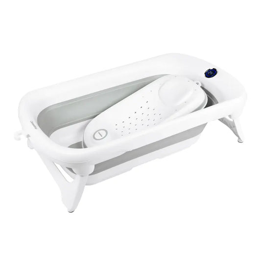 Bañera Plegable con Soporte Amalfi + Gris