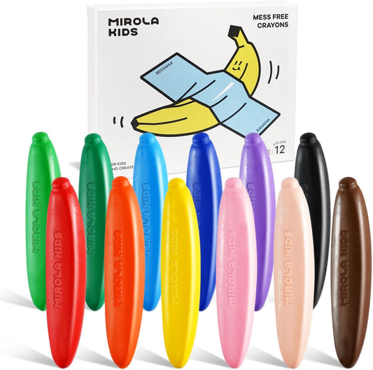 Crayones de Cera de abeja-12 colores