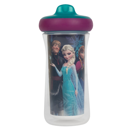Vasos con Boquilla Aislada para Niñas, 9 oz - Frozen Azul