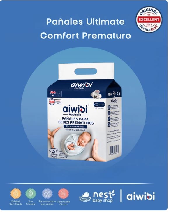 Pañales Ultimate Comfort Prematuro - Aiwibi